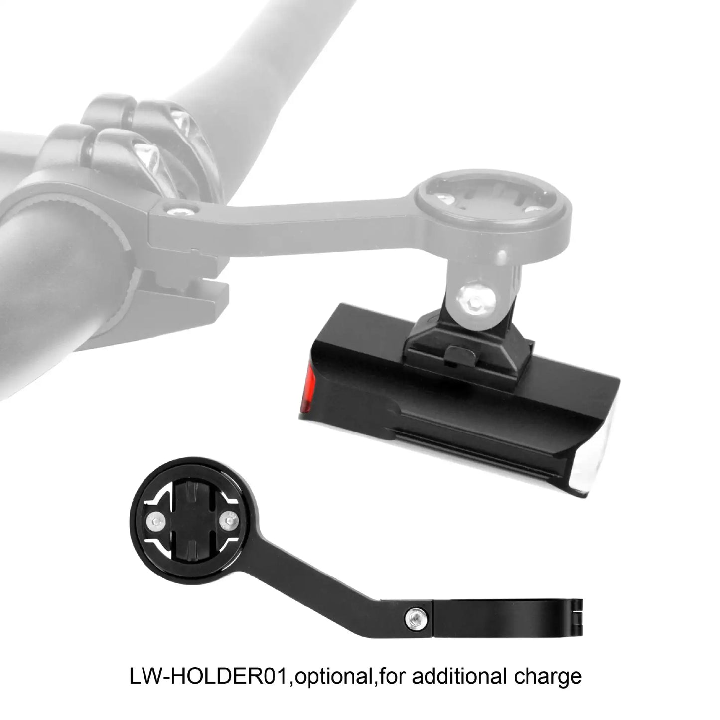 Luz Dianteira/Traseira BRIVIGA DE 600LMc com SUPORTE PARA Capacete
