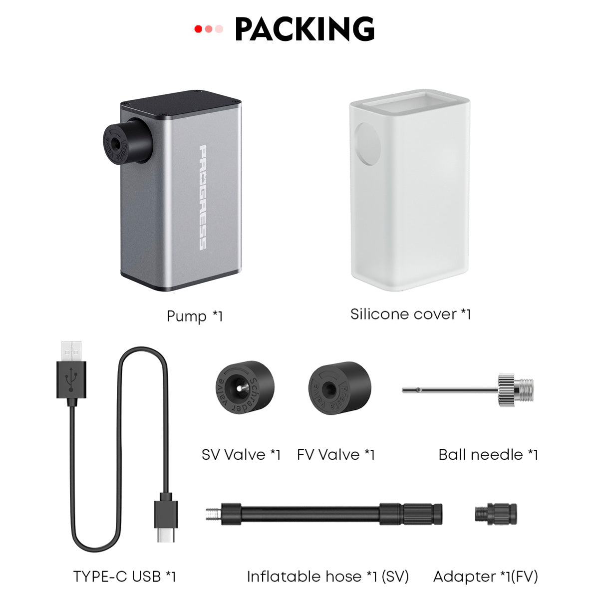Acero Pro 140 PSI Foot Pump