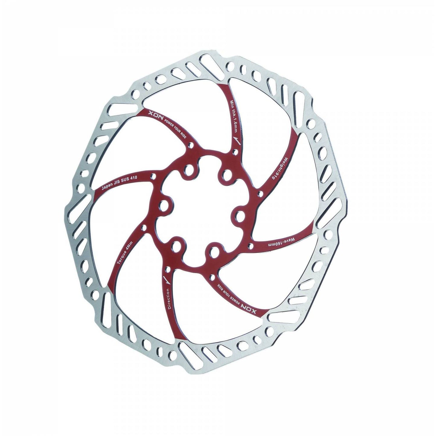 Disc 160mm x 1.8mm X-ON