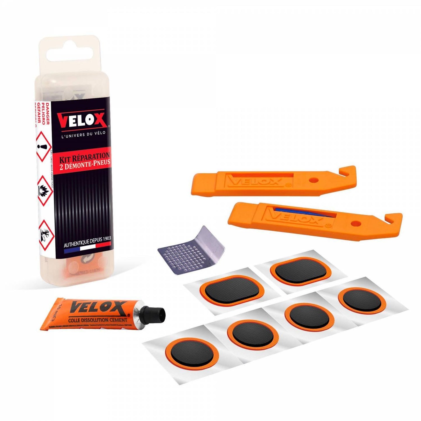 VELOX Inner Tube Repair Kit +2 disassemblies