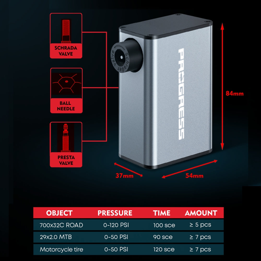 Mini Compressor Progress PG-835 Digital 150PSI